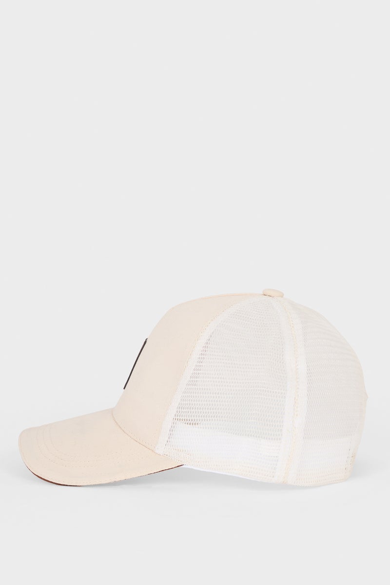 DeFacto Beige Man Man Woven Hat Casual - Image 3